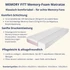 Bild 2/6 - REULON - Memory-Kaltschaummatratze Infografik